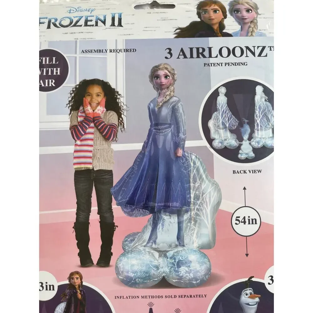Disney Frozen II AirLoonz Balloon Set Elsa Anna Olaf Party Supply Decor NEW
